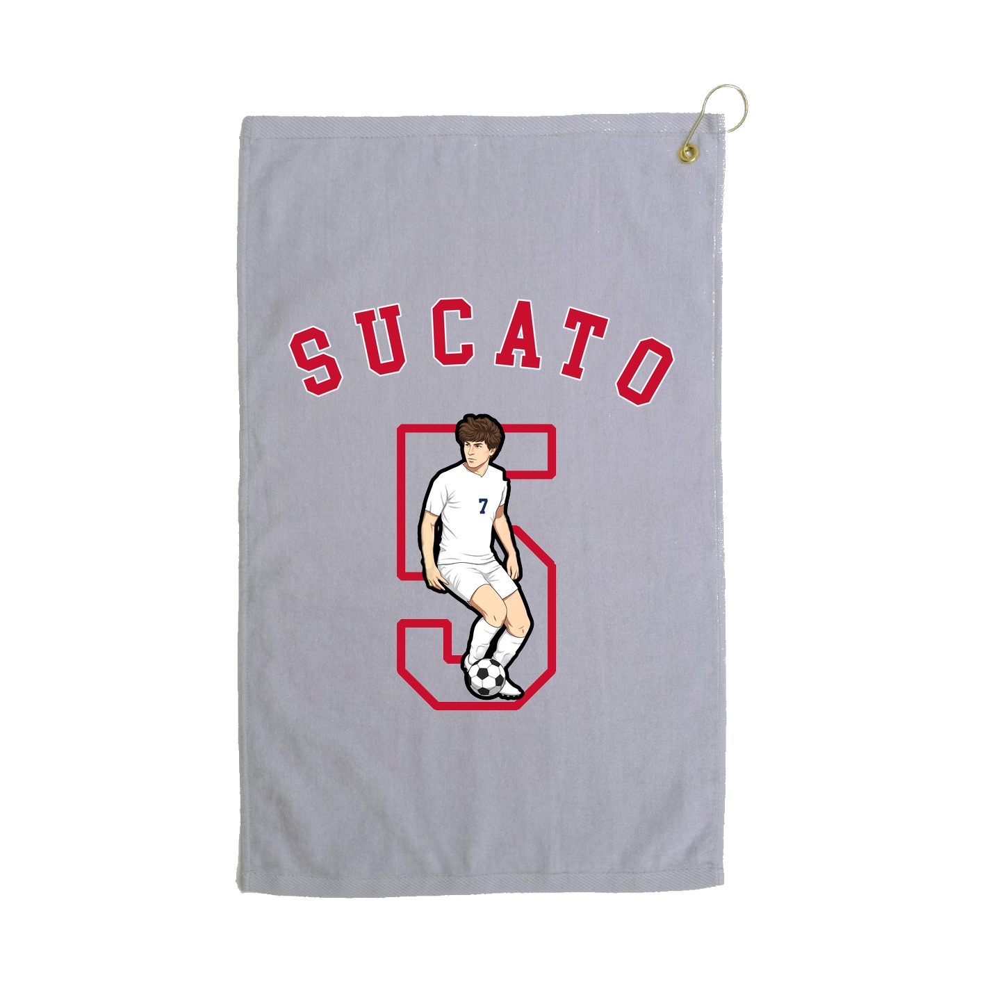 Golf Towel — Shirsey Arch in Grey
