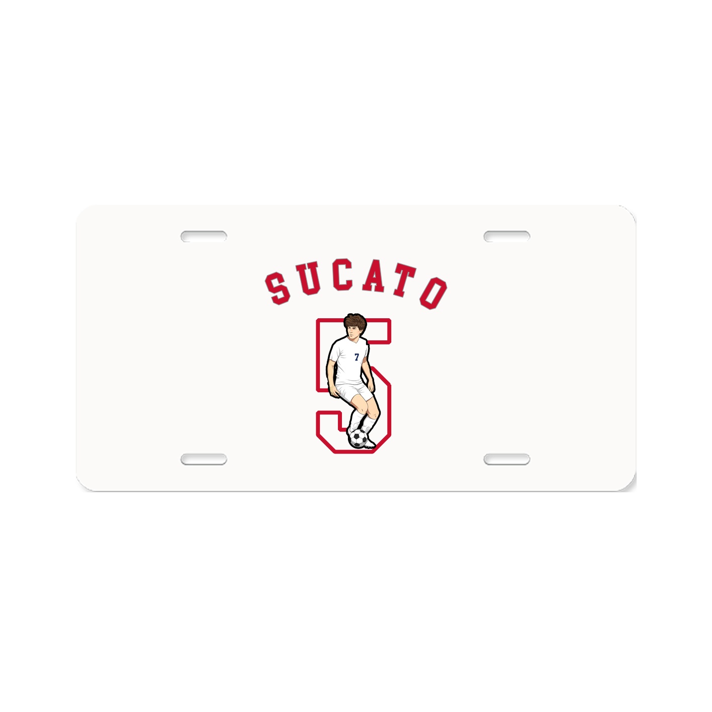 License Plate — Shirsey Arch in Classic
