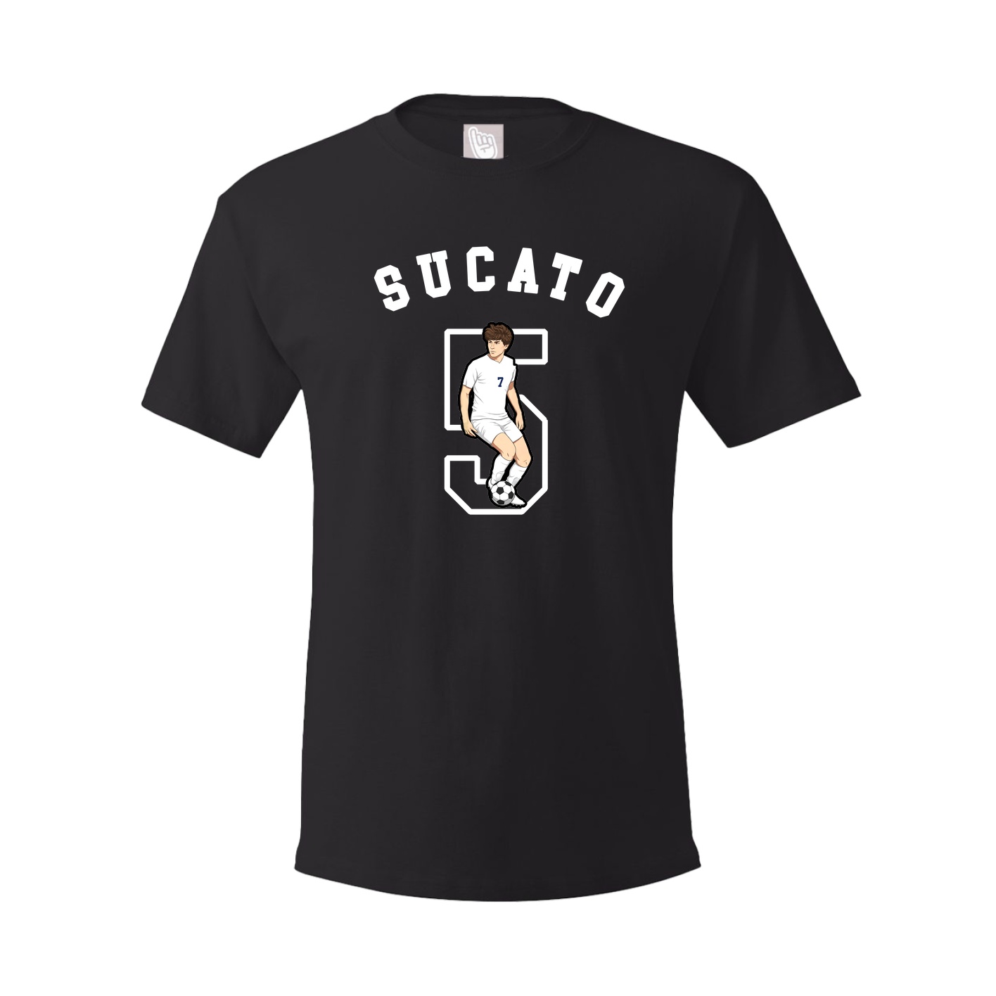 Youth Tee — Shirsey Arch in Black