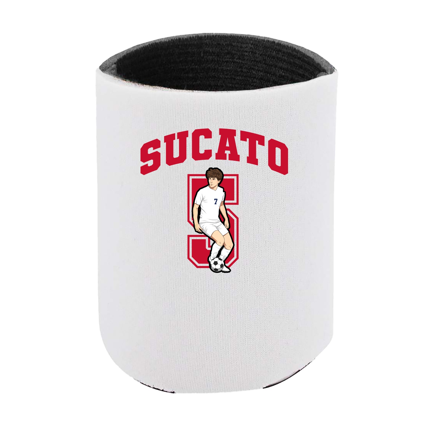 Can Holder — Number in White