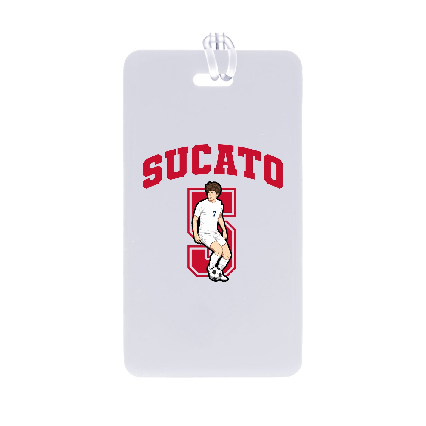 Bag Tag — Number in Classic