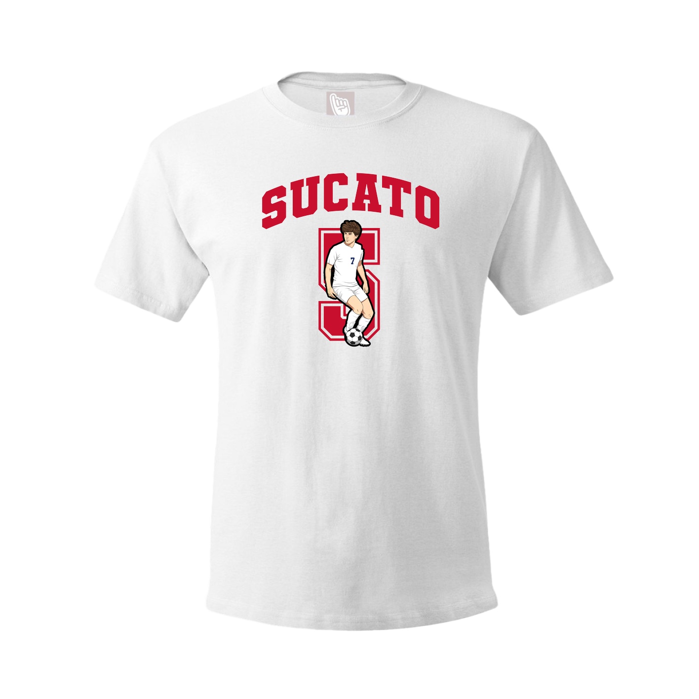Tee — Number in White