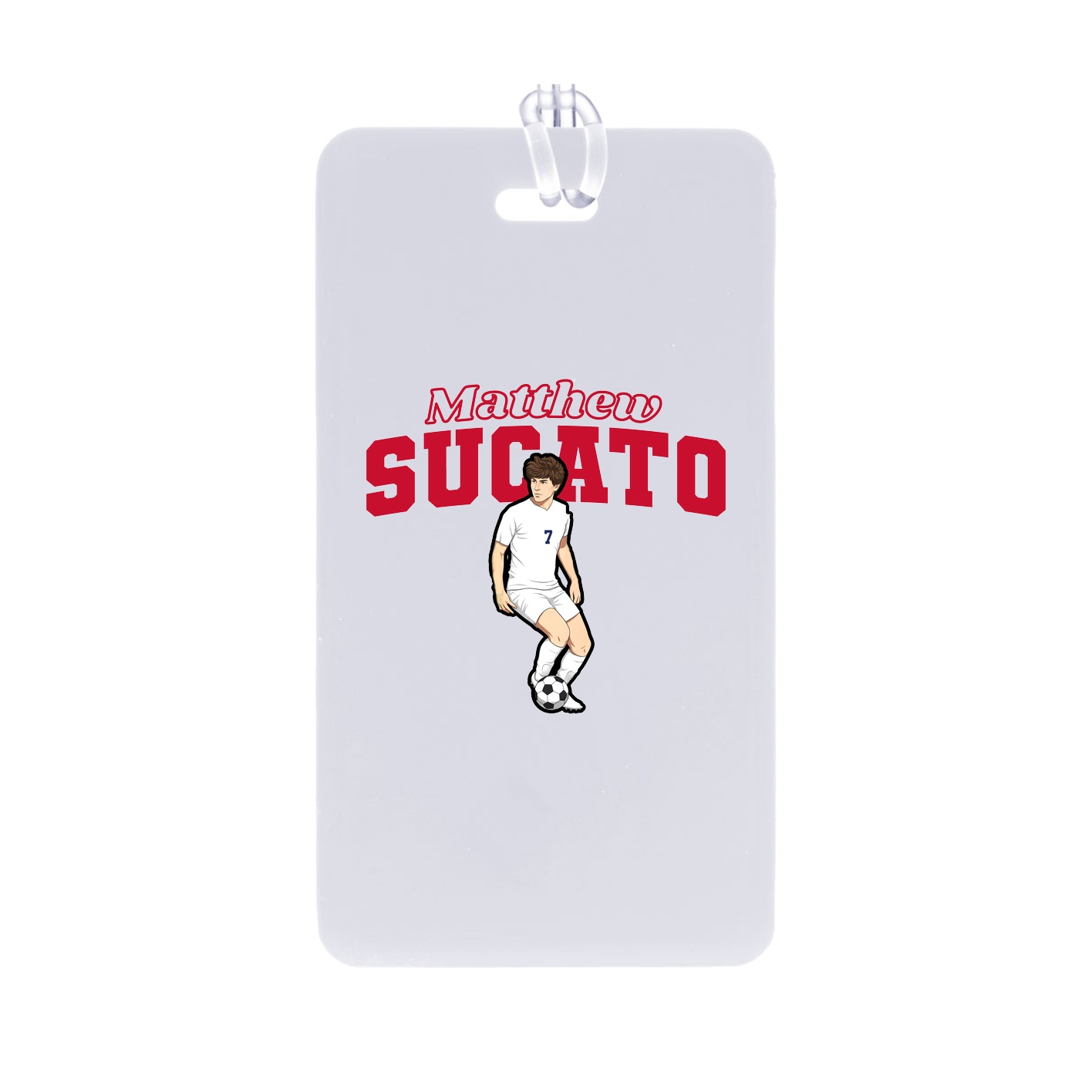 Bag Tag — Name Arch in Classic