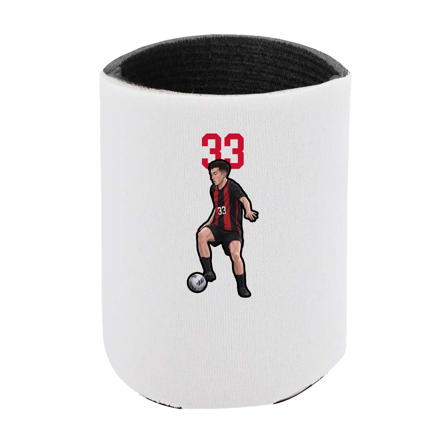 Can Holder — Number Top in White