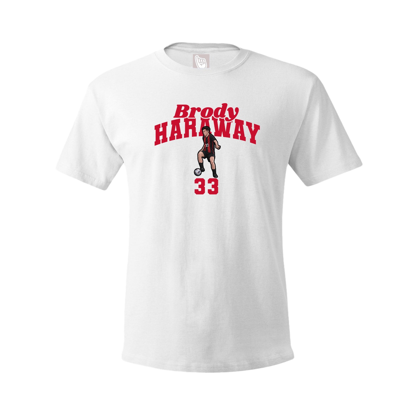 Tee — Signature Arch in White