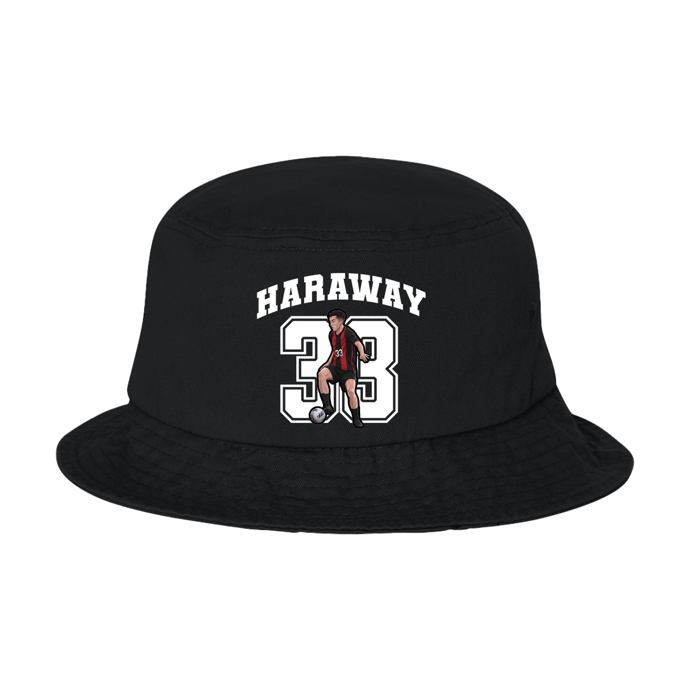 Bucket Cap — Number in Black