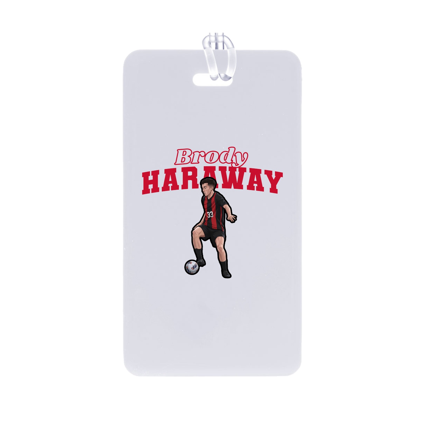 Bag Tag — Name Arch in Classic