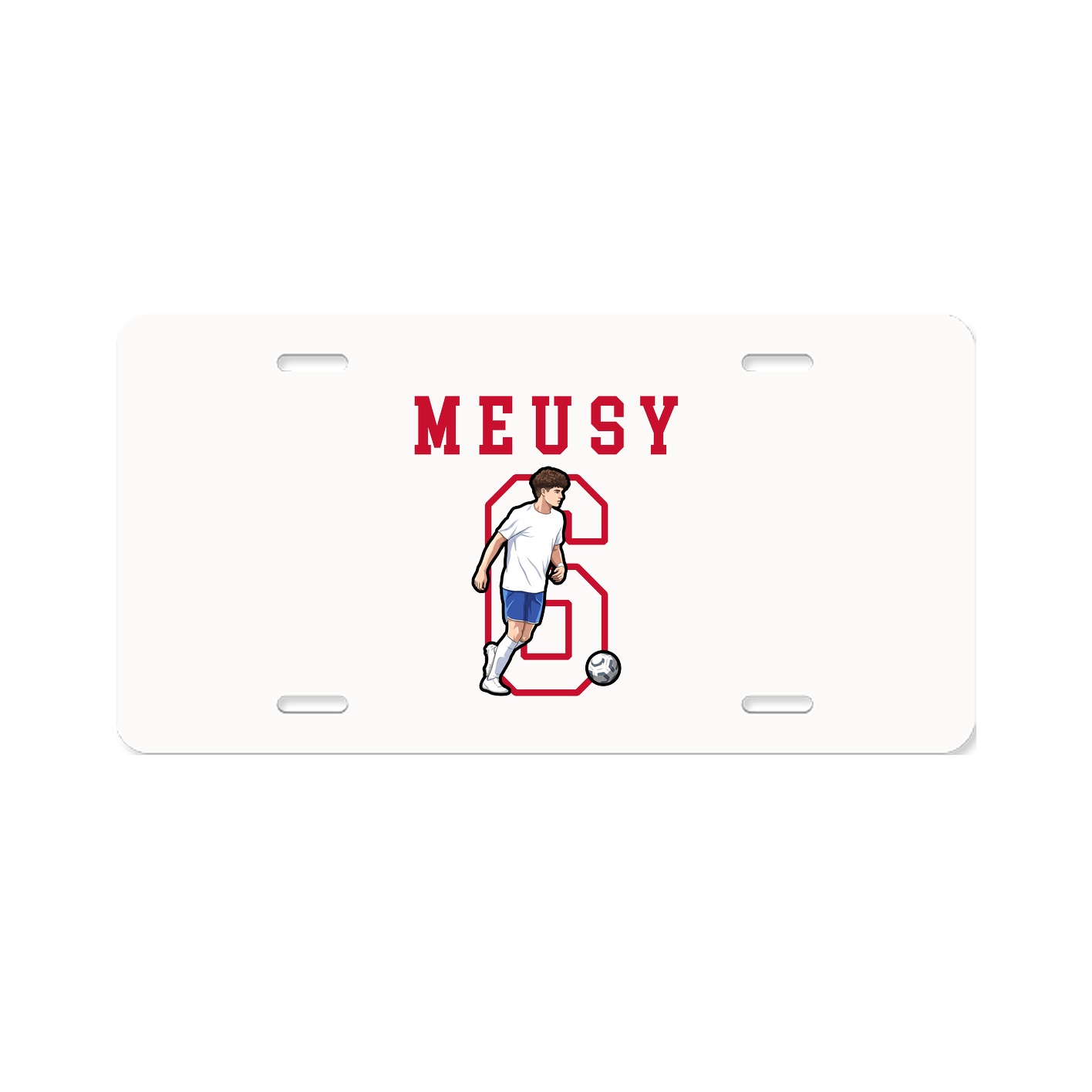 License Plate — Shirsey in Classic