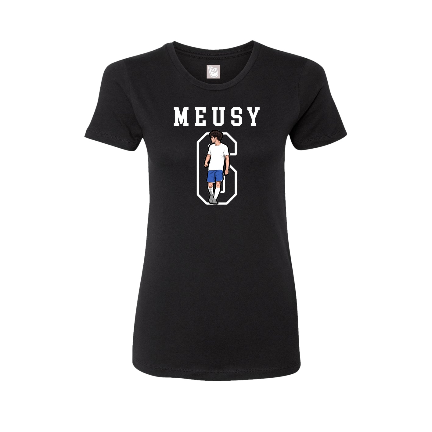 Fitted Women's Tee — Shirsey in Black