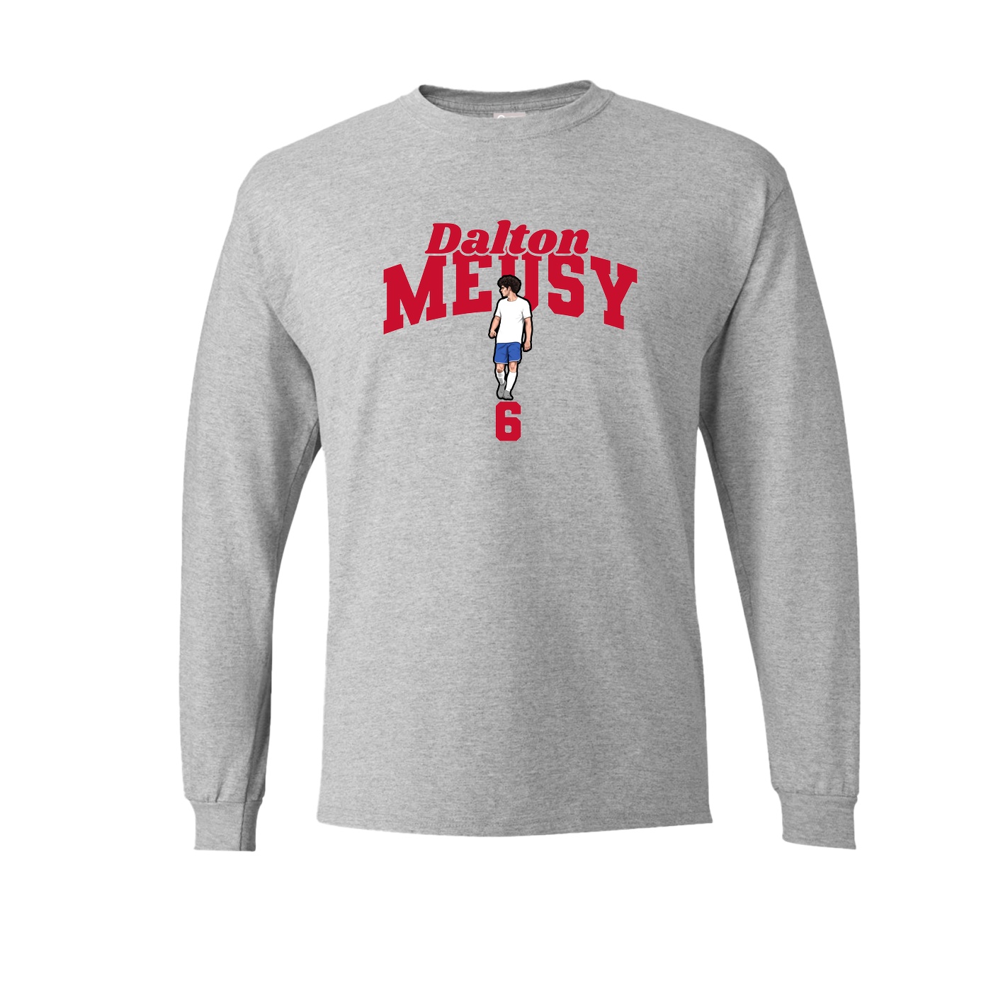 Long Sleeve Tee — Signature Arch in Grey