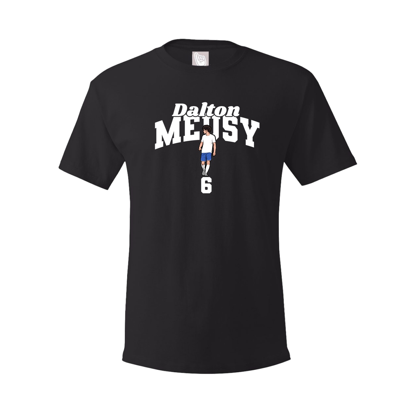 Youth Tee — Signature Arch in Black
