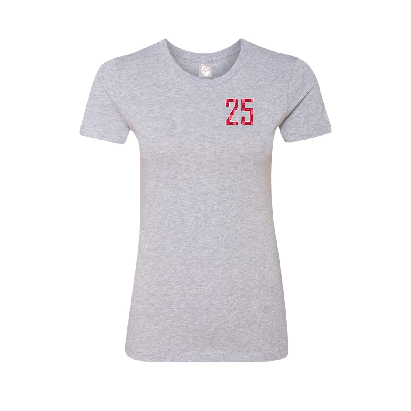 Womens Tee — Front Shirsy in Grey