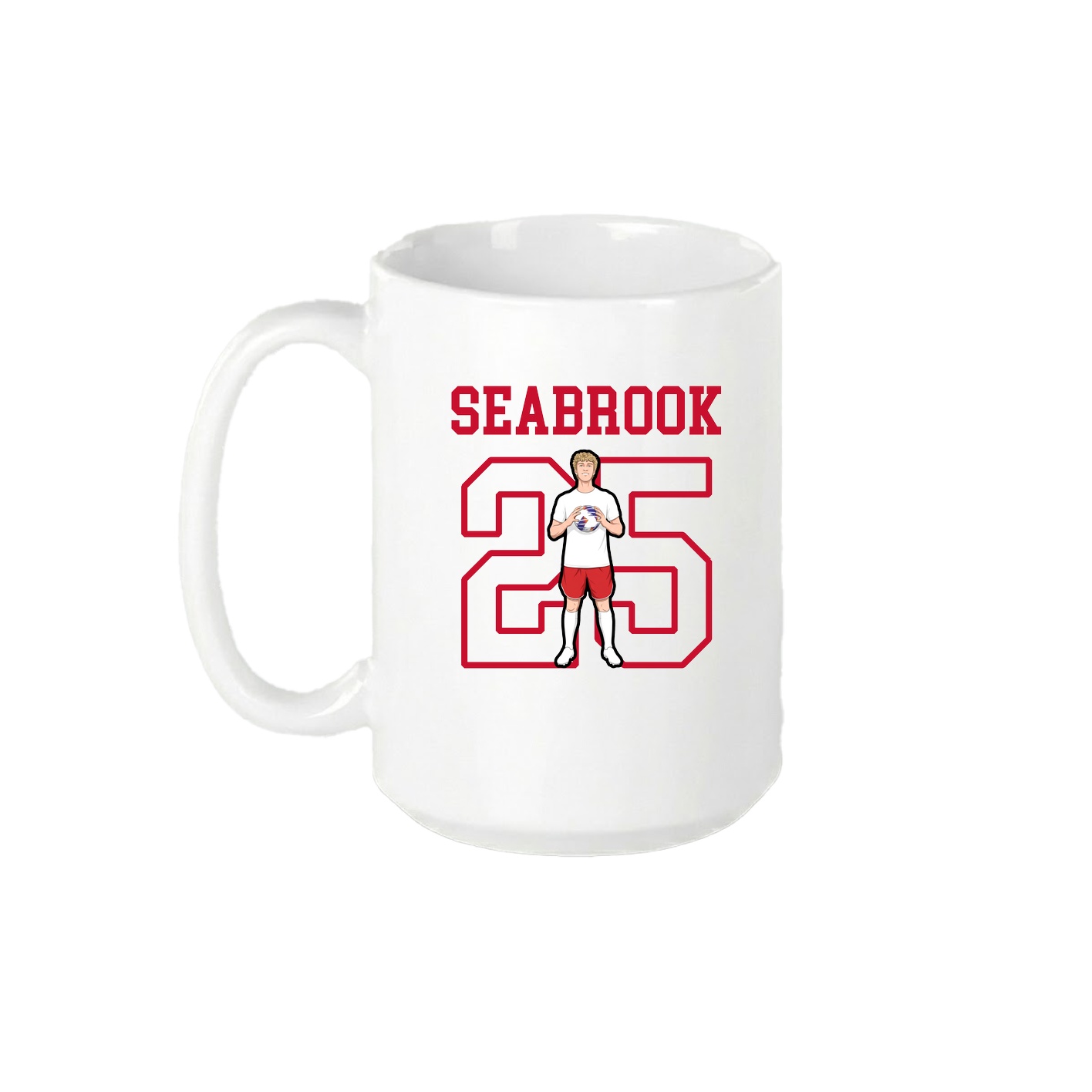15oz Coffee Mug — Shirsey in White