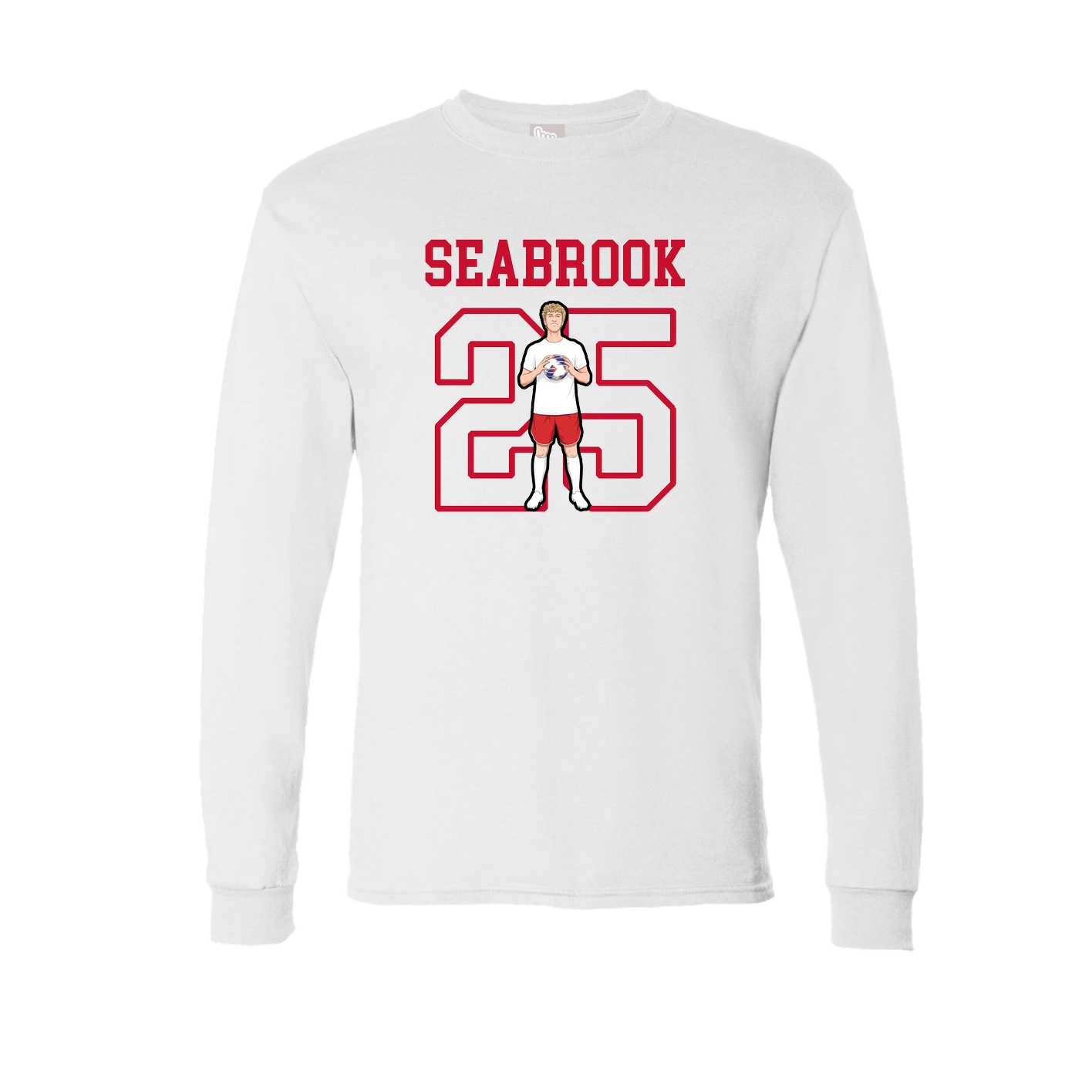Long Sleeve Tee — Shirsey in White