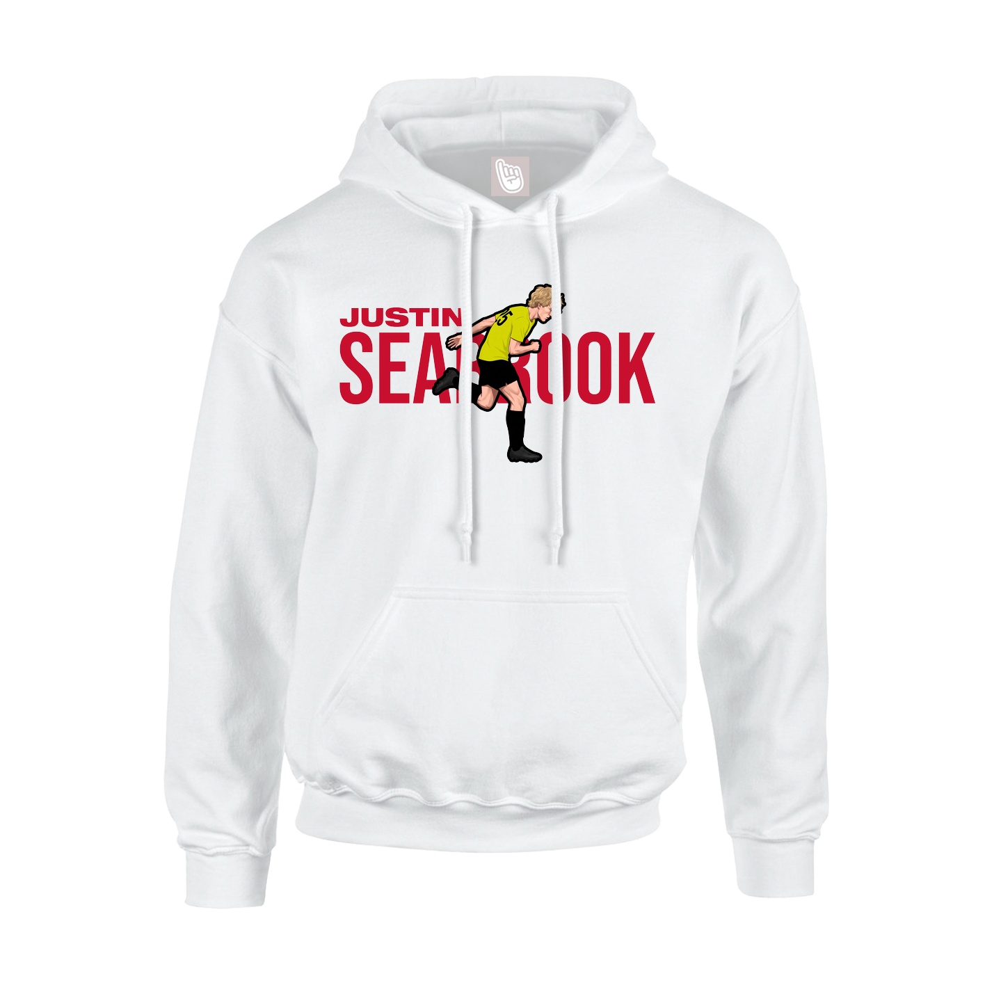 Hoodie — Player Name in White