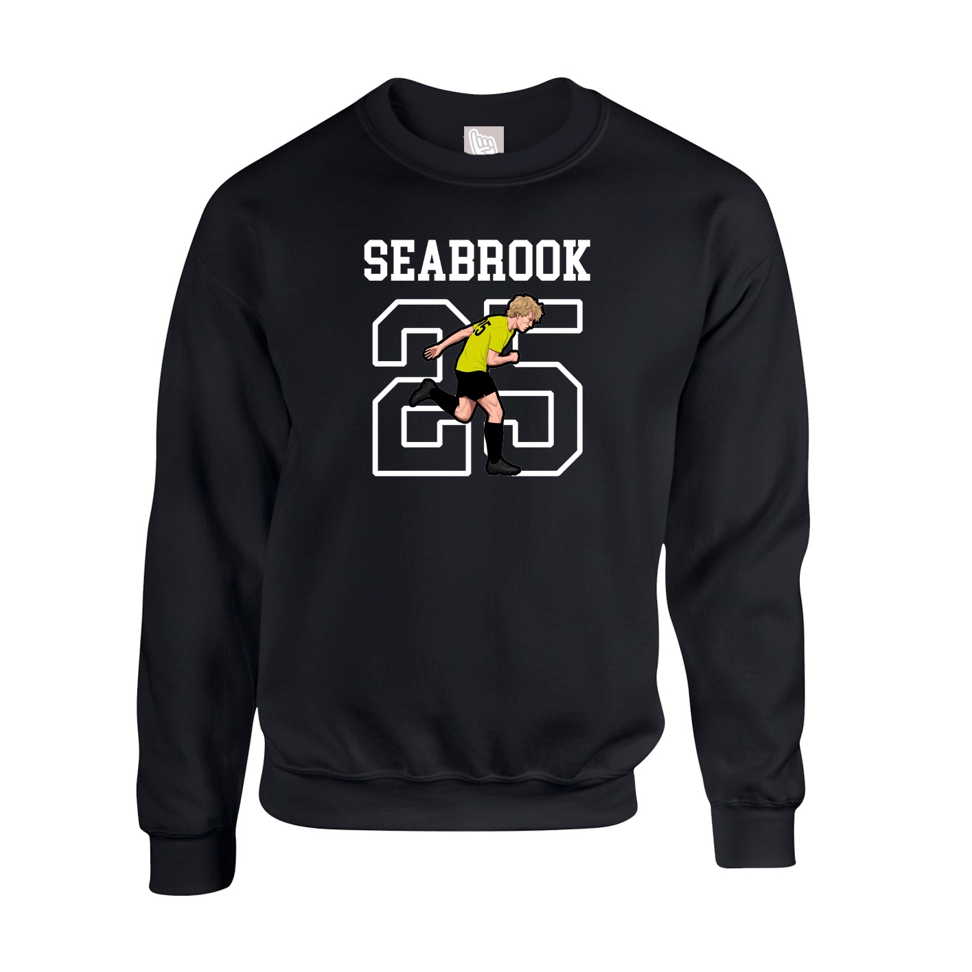 Fleece Crew — Shirsey in Black