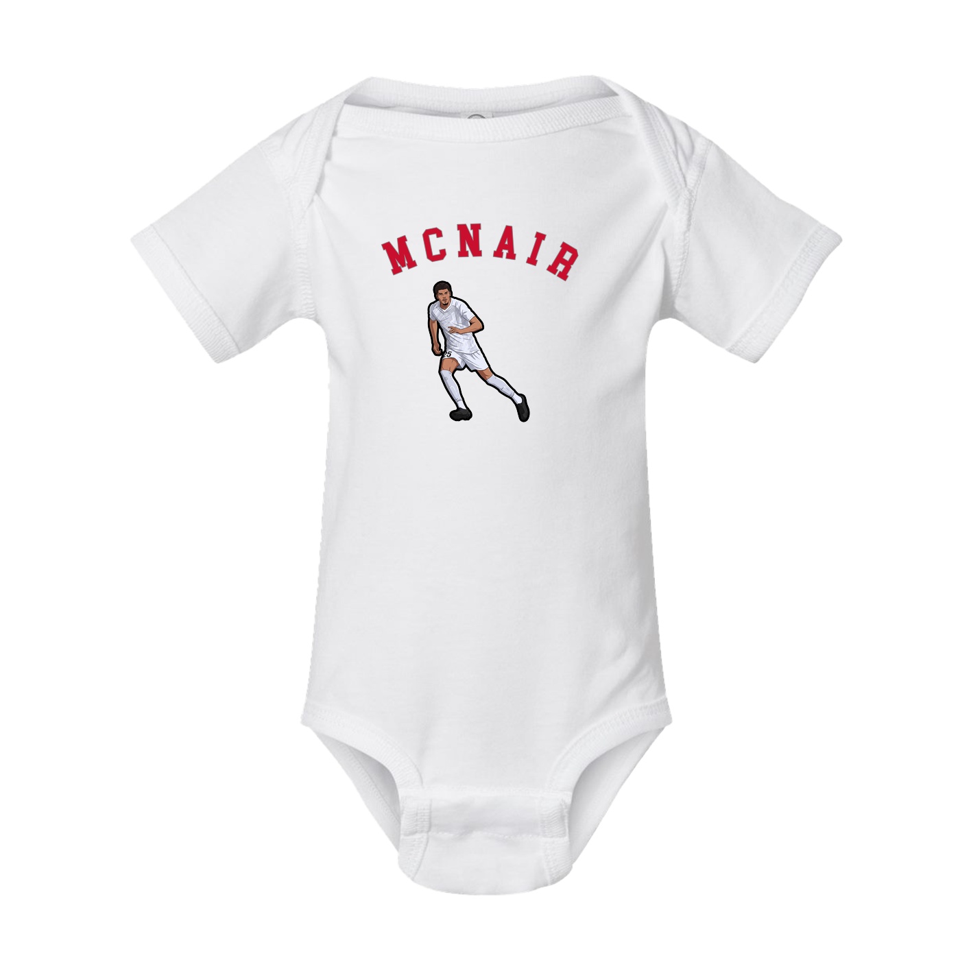 Baby Onesie — Shirsey Arch in White