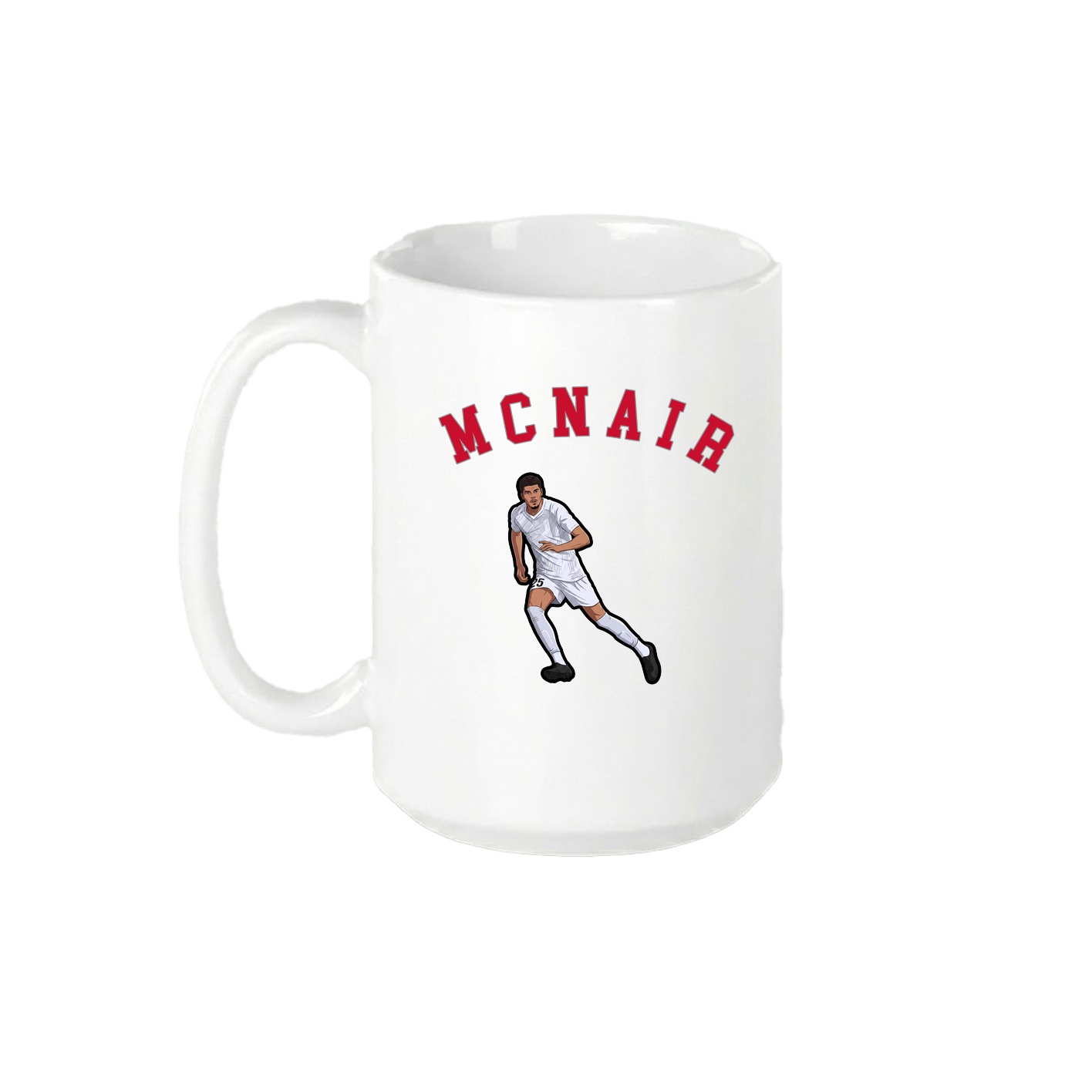 15oz Coffee Mug — Shirsey Arch in White