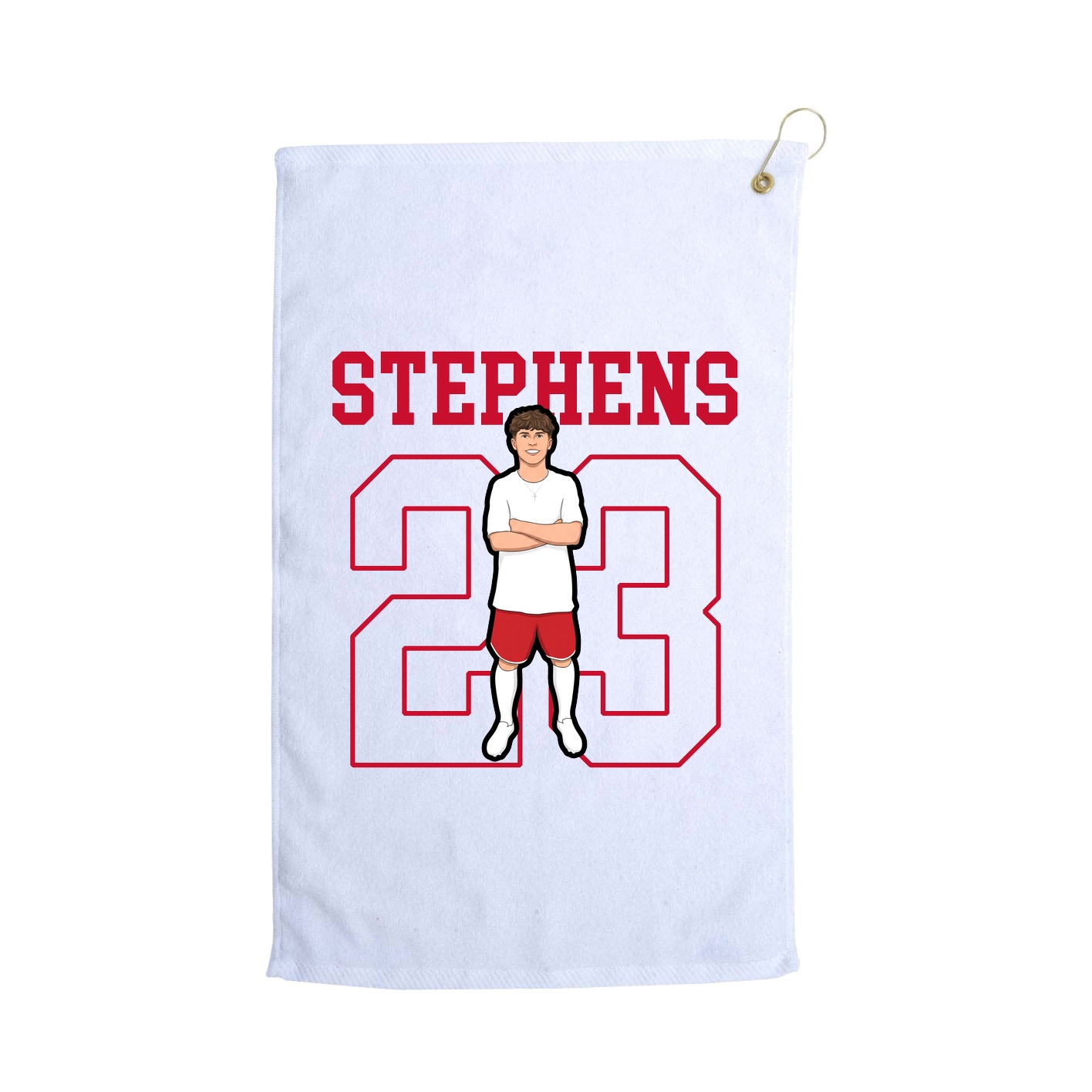 Golf Towel — Shirsey in White