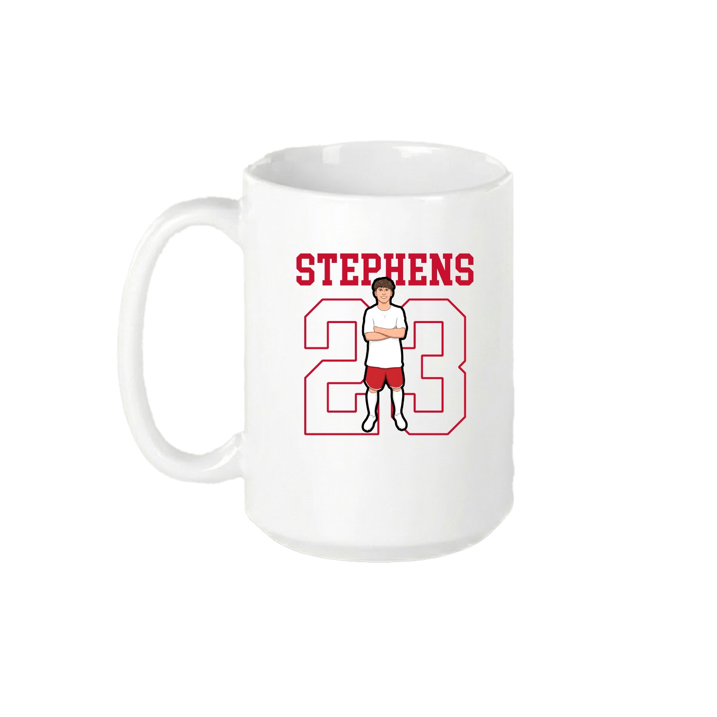 15oz Coffee Mug — Shirsey in White