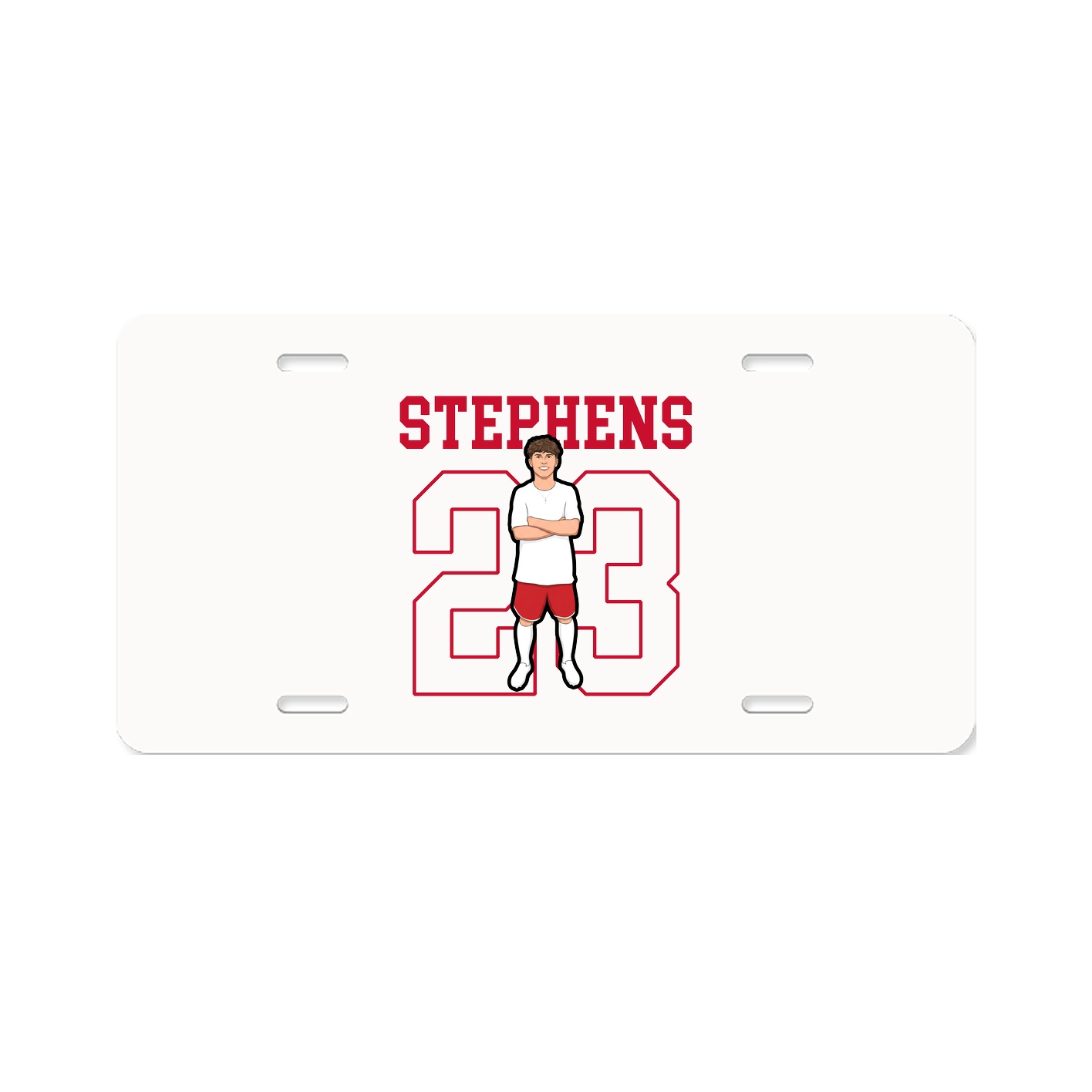 License Plate — Shirsey in Classic