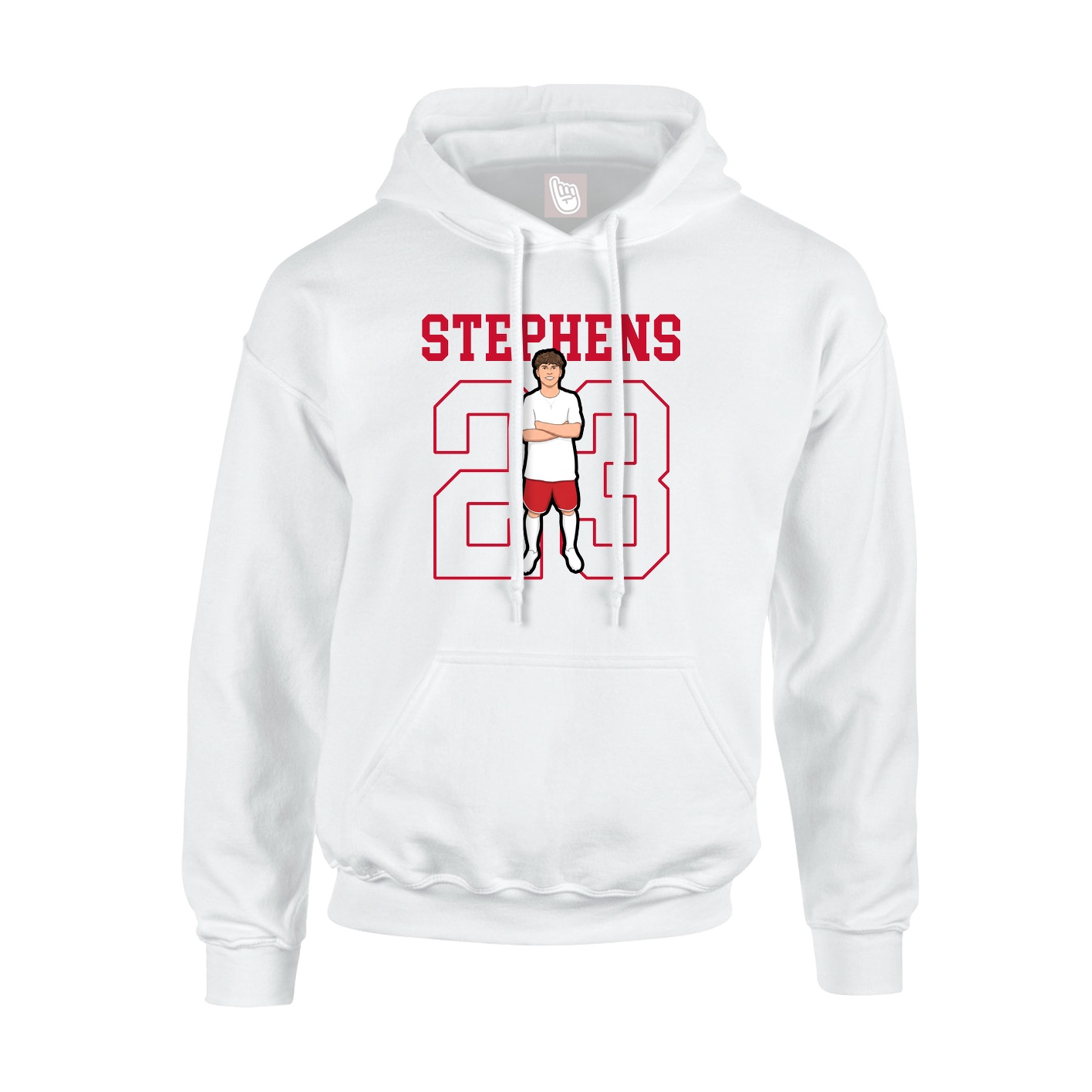 Youth Hoodie — Shirsey in White