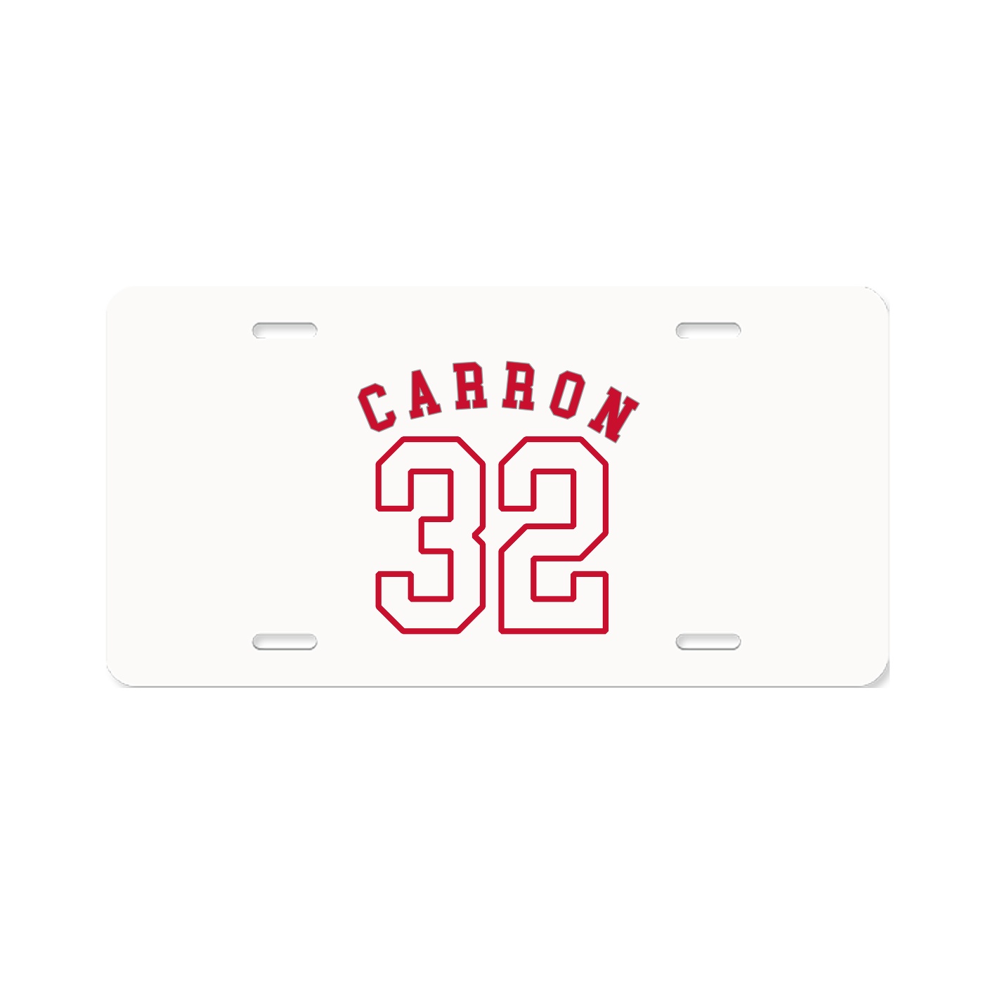 License Plate — Shirsey Arch in Classic