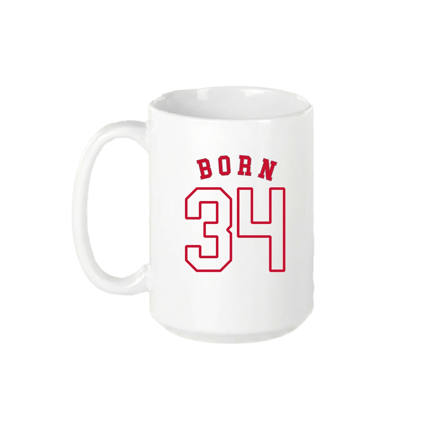 15oz Coffee Mug — Shirsey Arch in White