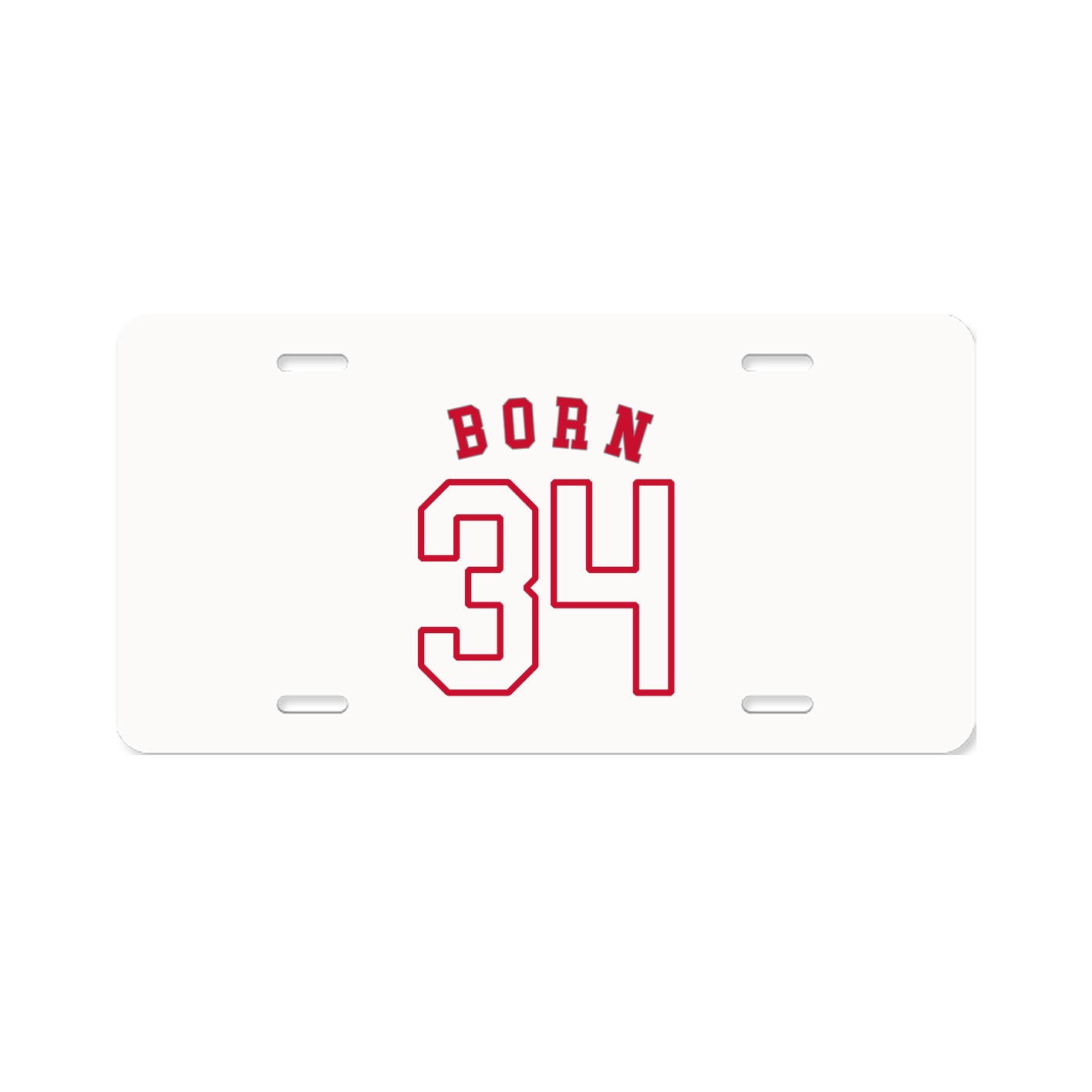 License Plate — Shirsey Arch in Classic