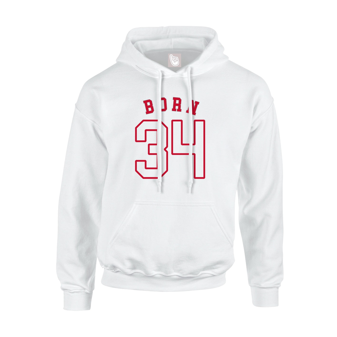 Youth Hoodie — Shirsey Arch in White