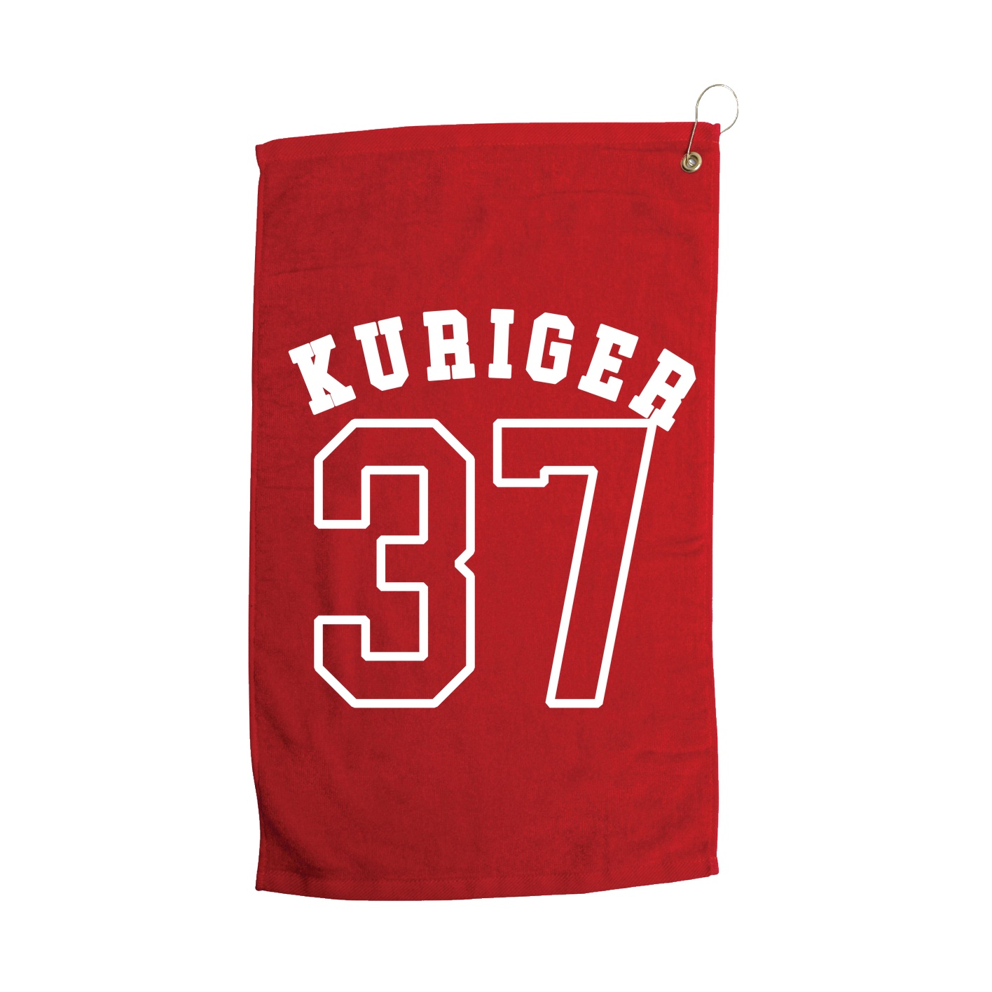 Golf Towel — Shirsey Arch in Red
