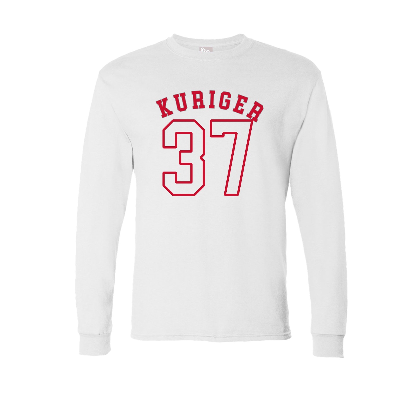 Long Sleeve Tee — Shirsey Arch in White