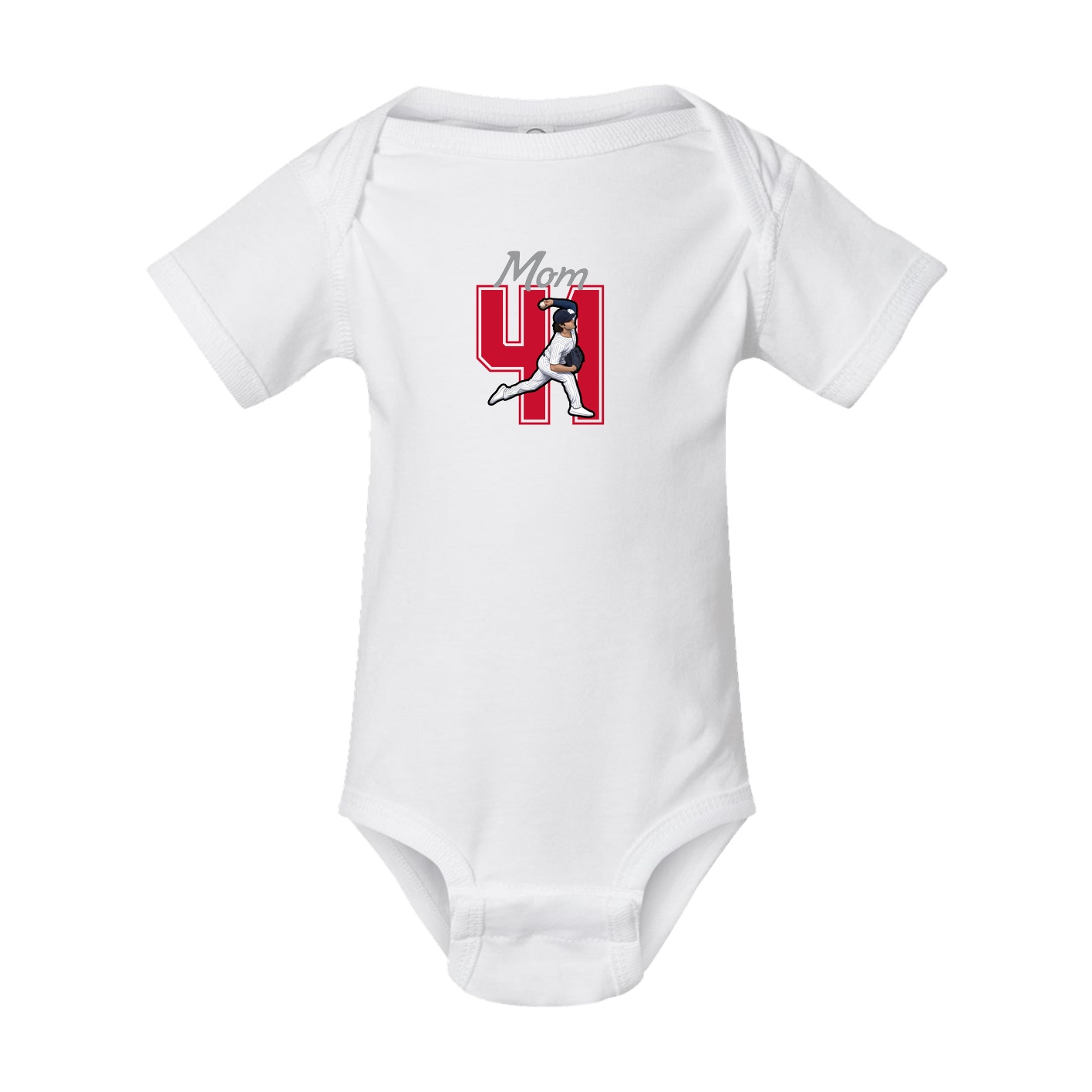 Baby Onesie — Mothers Day Shirsey in White