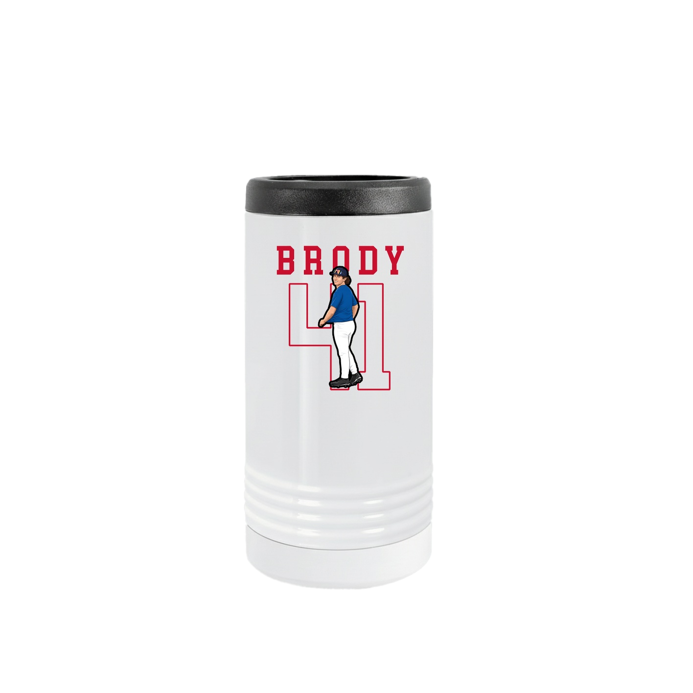 Slim Beverage Holder — Shirsey in White