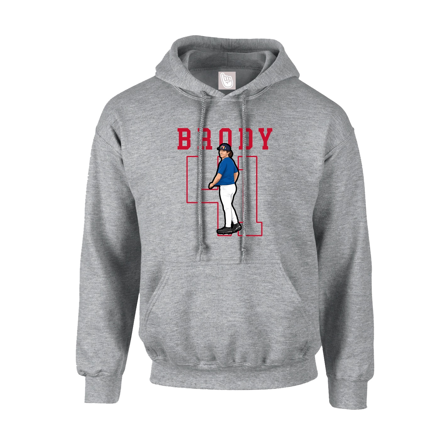 Youth Hoodie — Shirsey in Grey