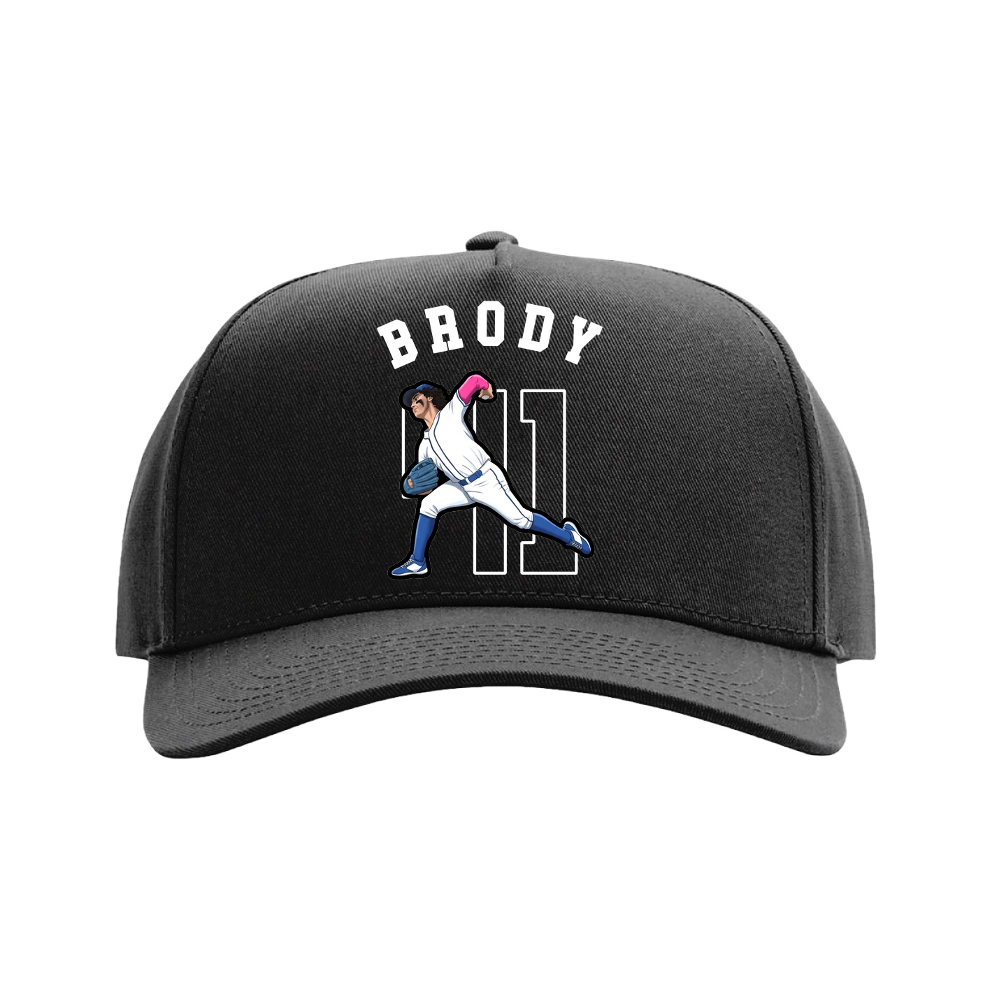 Full Fabric Five-Panel Champ Cap