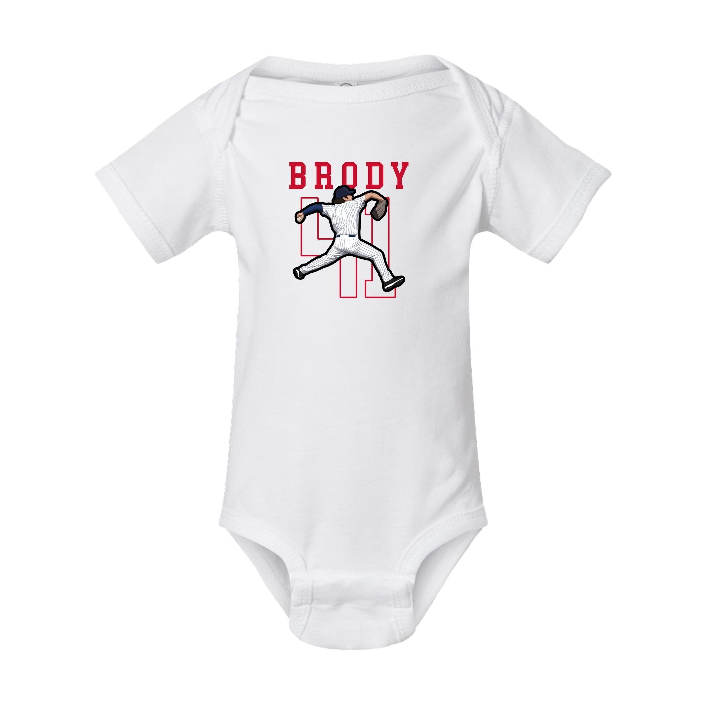 Baby Onesie — Shirsey in White