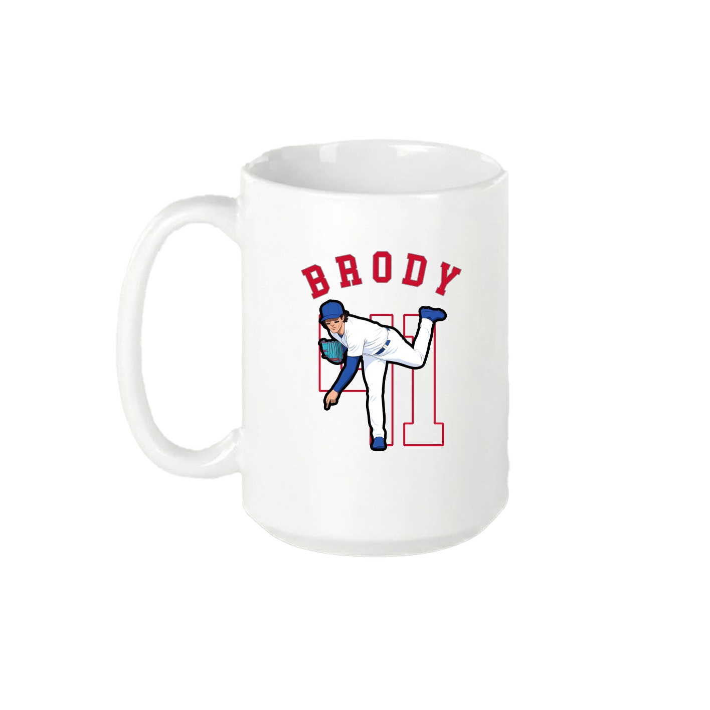 15oz Coffee Mug — Shirsey Arch in White