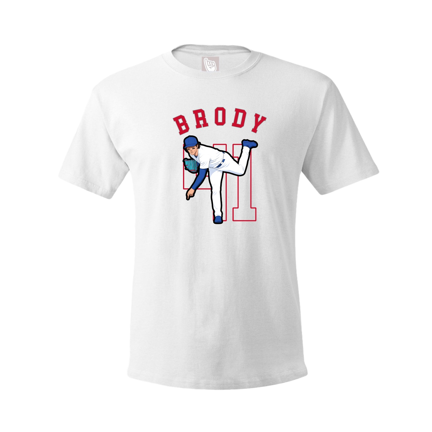Youth Tee — Shirsey Arch in White