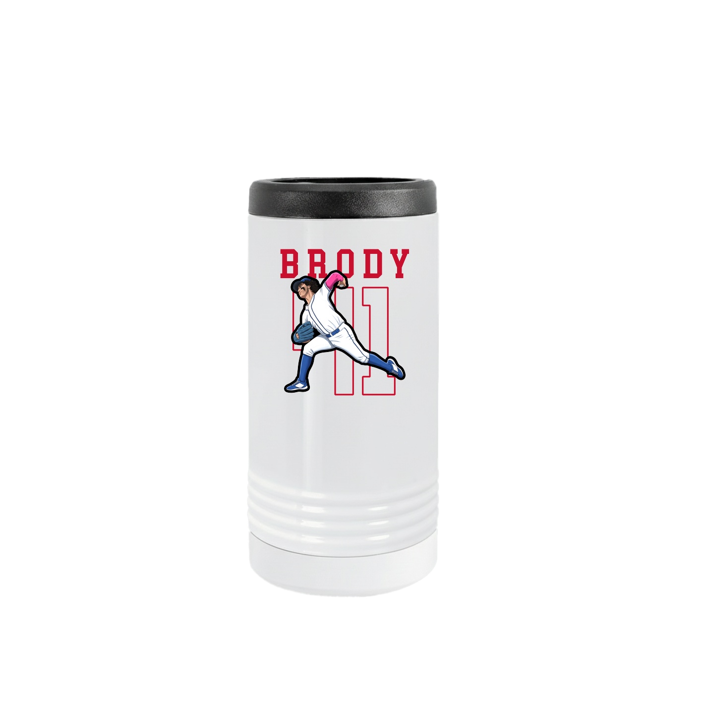 Slim Beverage Holder — Shirsey in White