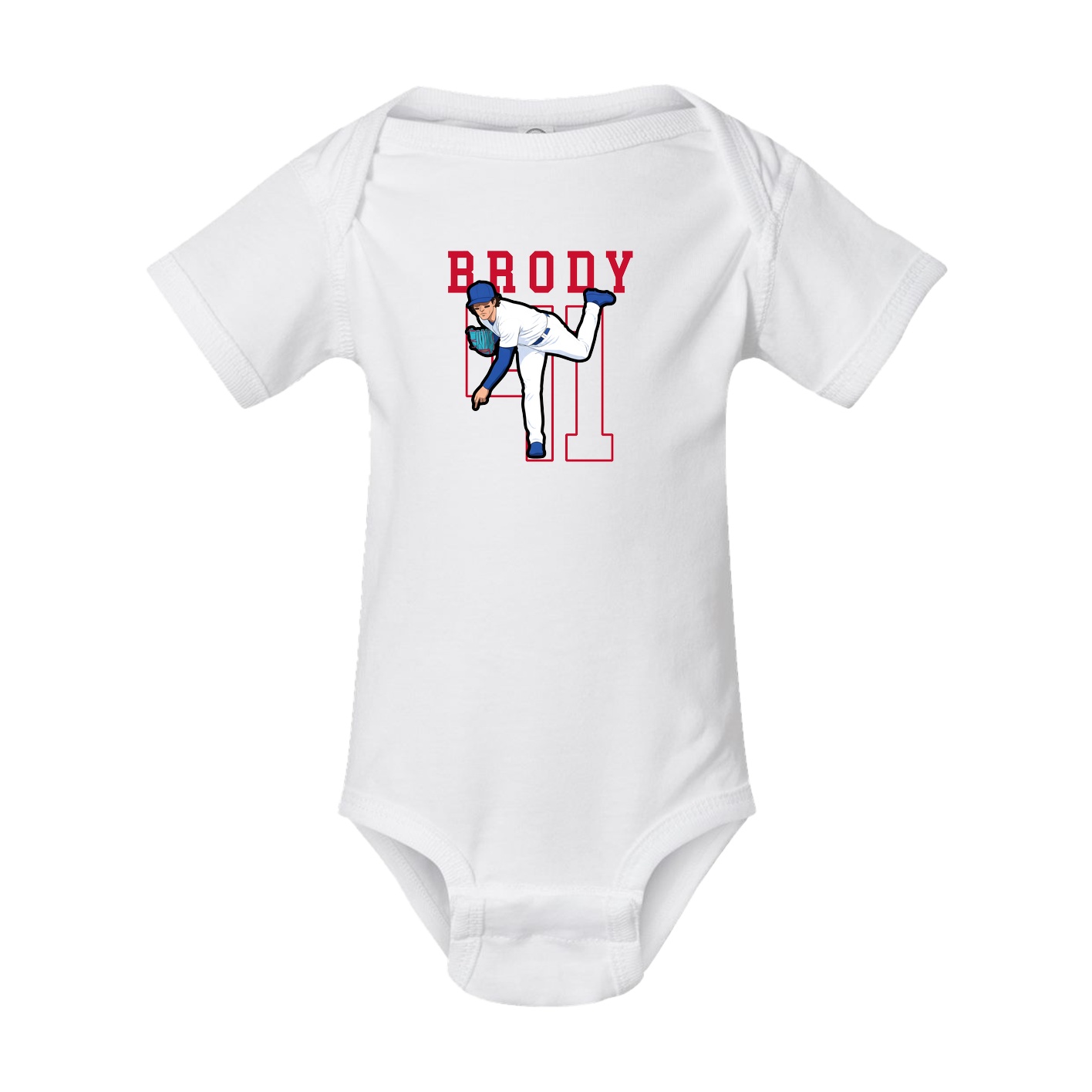 Baby Onesie — Shirsey in White