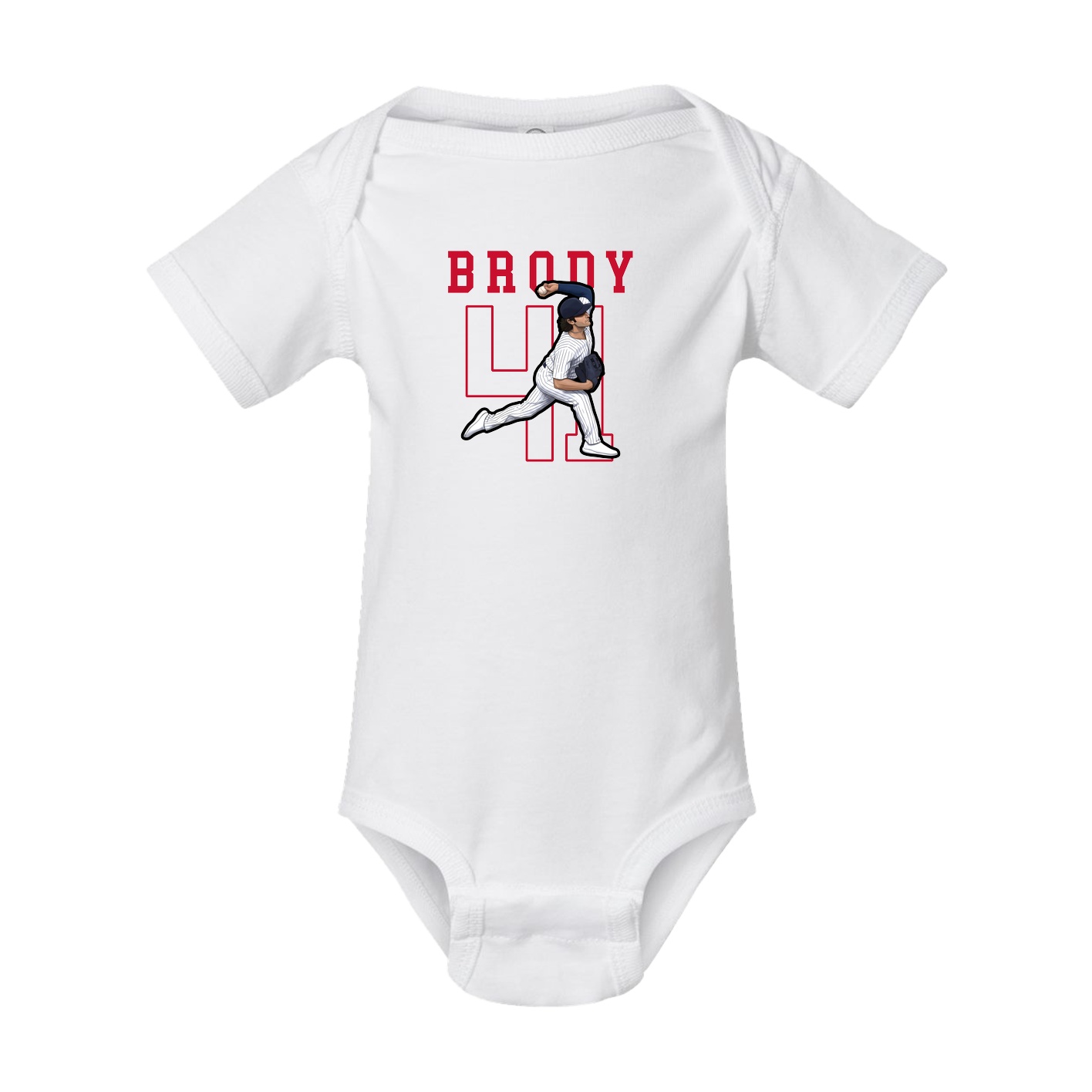 Baby Onesie — Shirsey in White