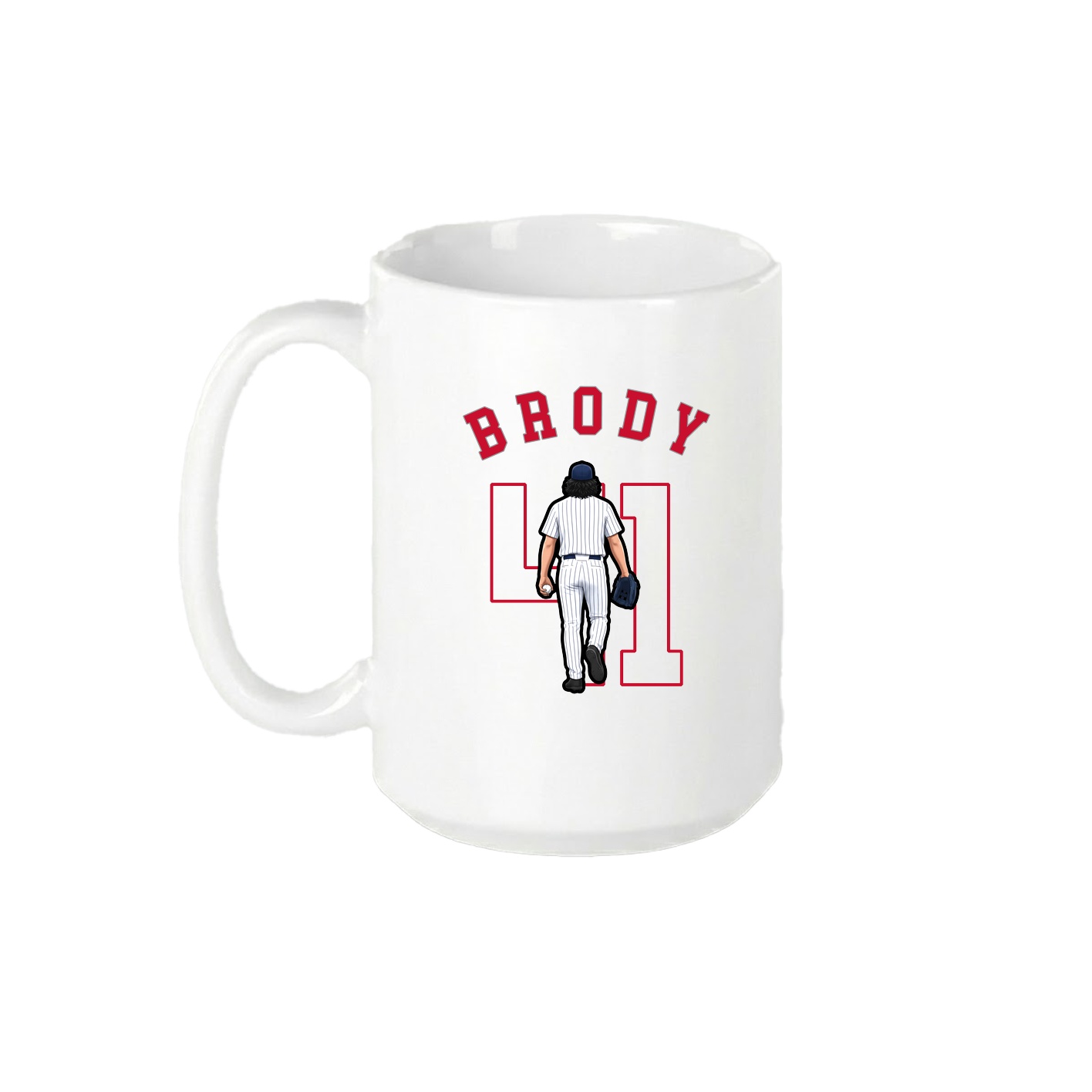 15oz Coffee Mug — Shirsey Arch in White