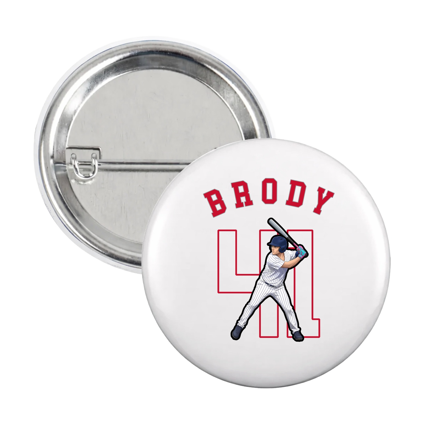 Game Day Button — Shirsey Arch in White