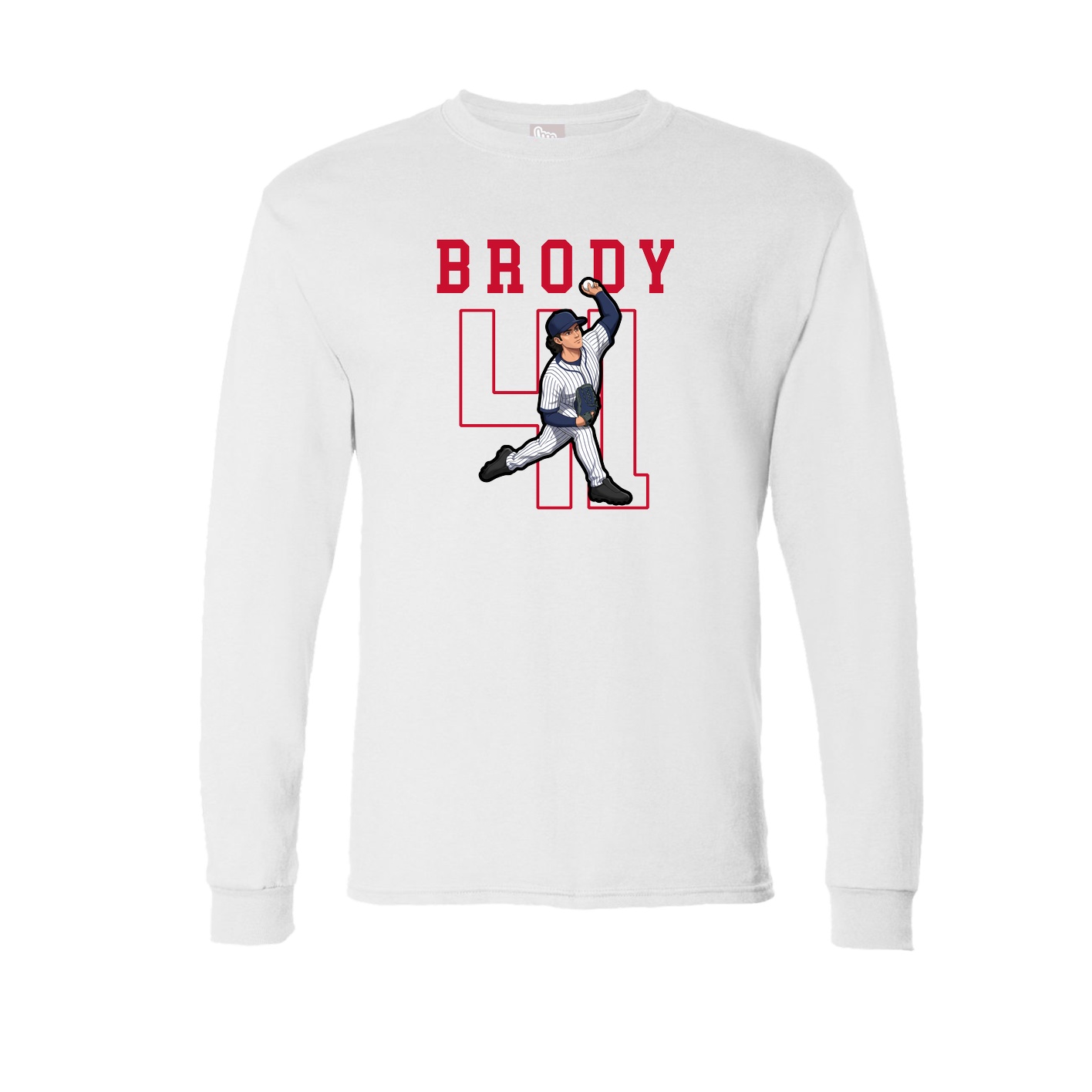 Long Sleeve Tee — Shirsey in White