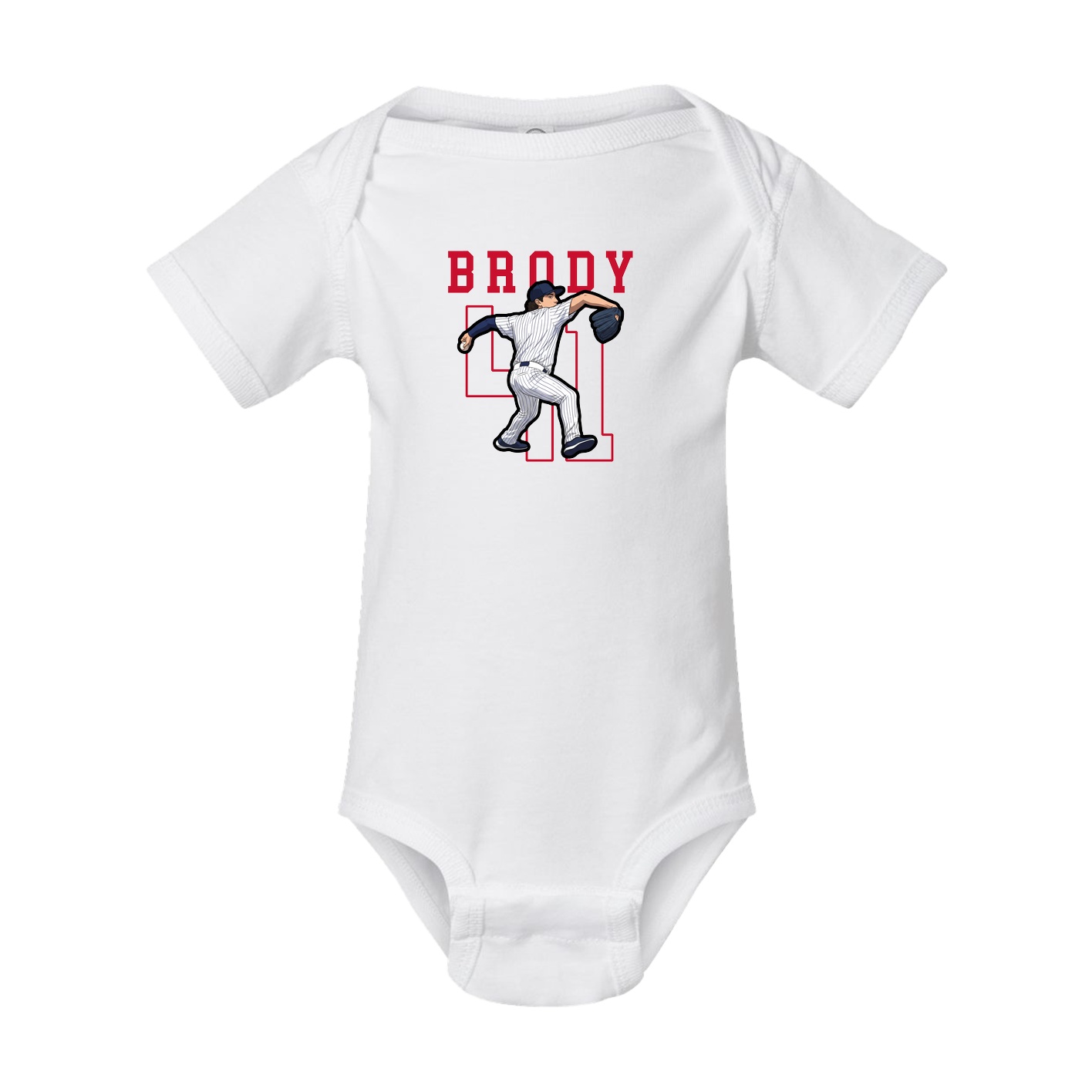 Baby Onesie — Shirsey in White