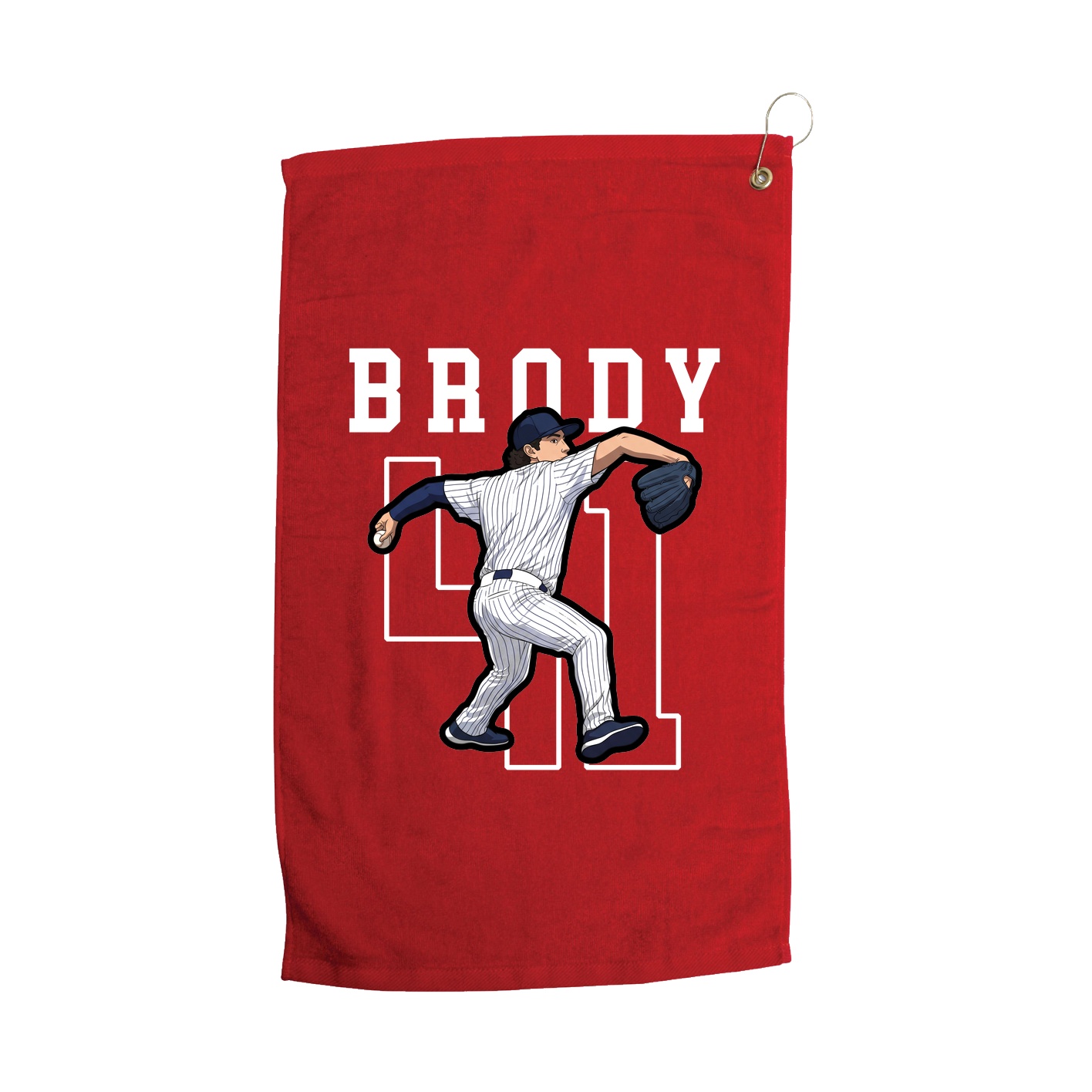 Golf Towel — Shirsey in Red