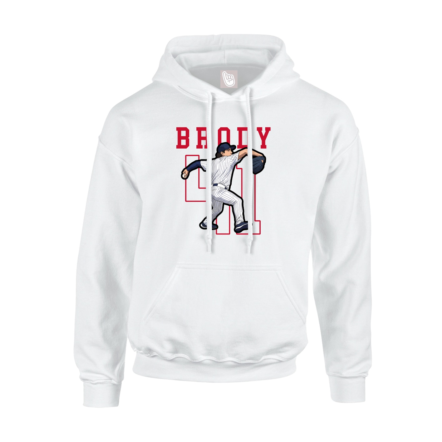 Youth Hoodie — Shirsey in White