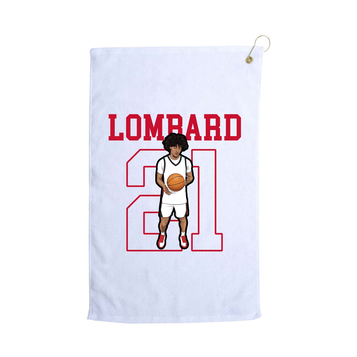 Golf Towel — Shirsey in White