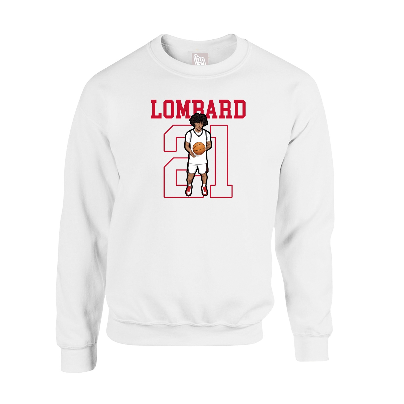 Fleece Crew — Shirsey in White